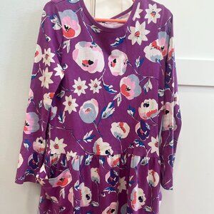 Tea collection purple flowered dress